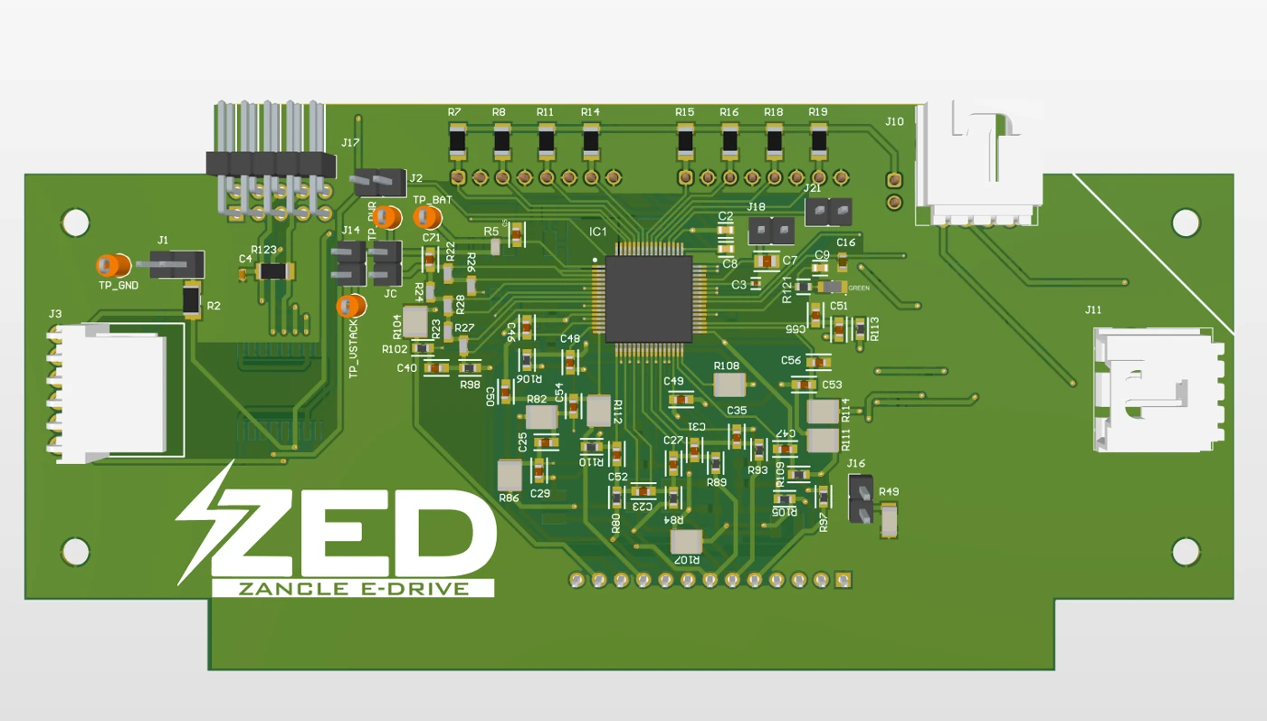 Board Battery Management System ZED